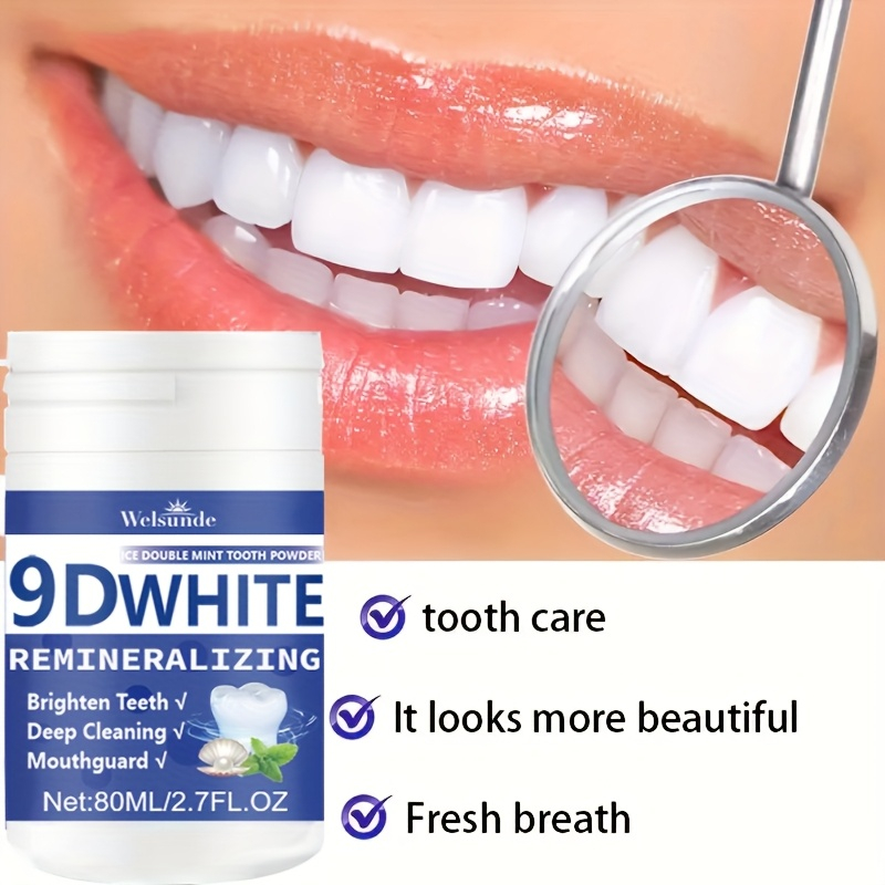 Teeth Whitening Singapore - 9D White Remineralisierendes Hydroxyapatit-Zahnpulver, Zahnaufhellungspulver, Tiefenreinigung,
