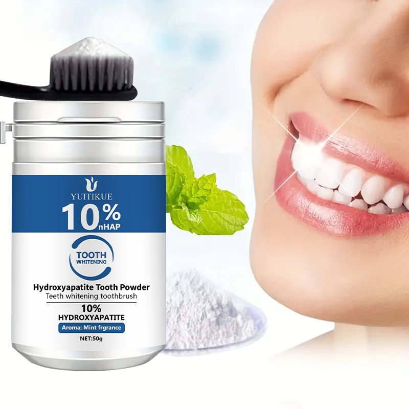 Teeth Whitening Street - YUTIKUE 10 % nHAP-Zahnpulver 50 g