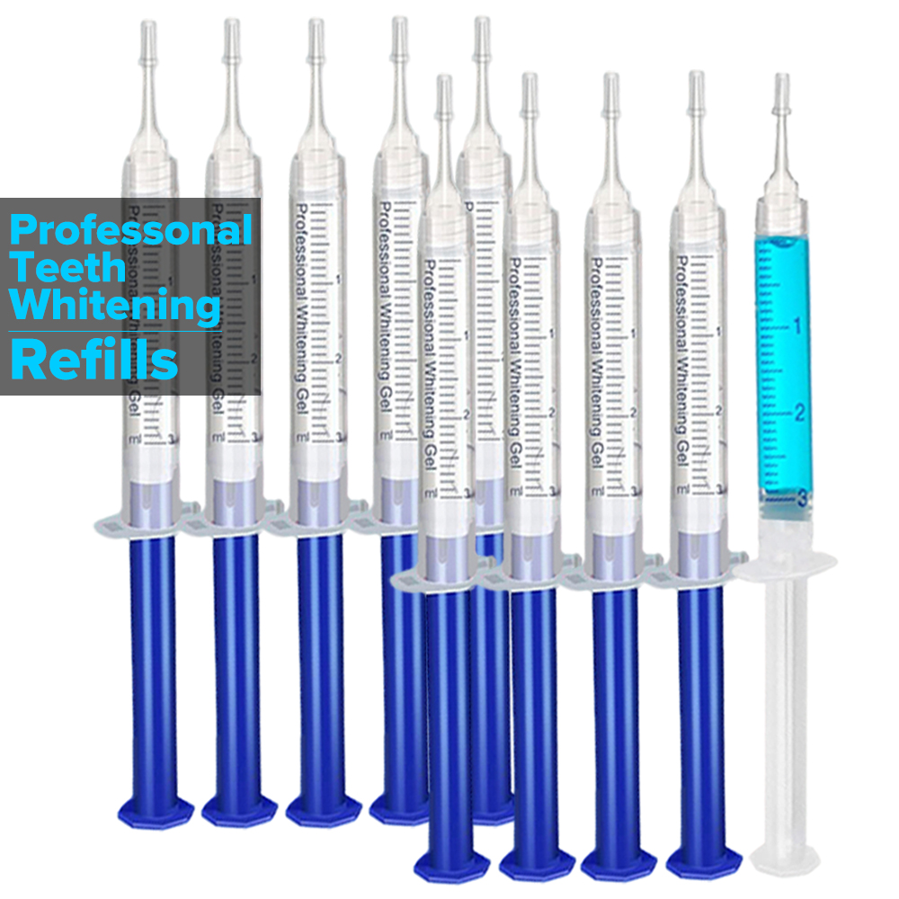 Teeth Whitening Doctor - Zahnaufhellungsgel, Nachfüllspritze, Zahnaufhellungsgel, Bleichmittel für Tablett