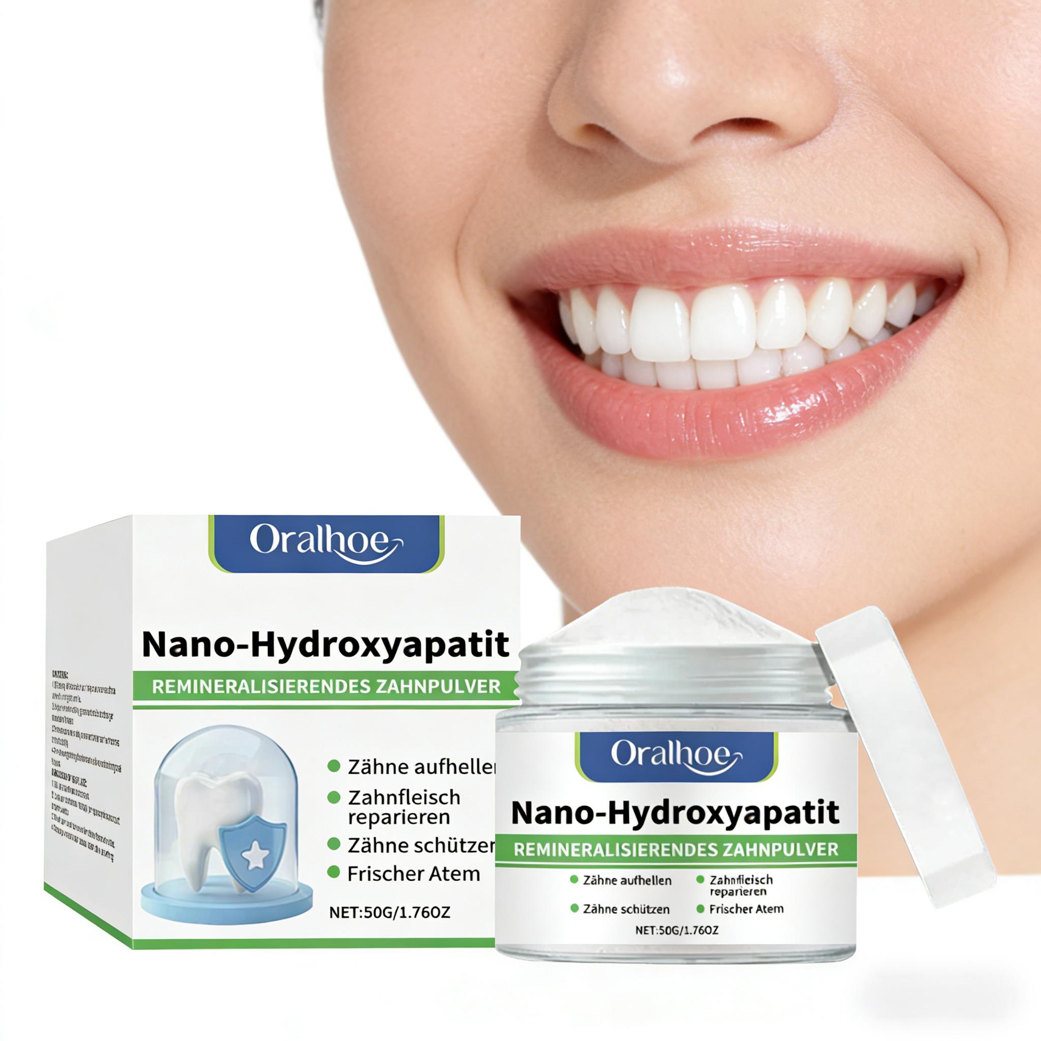 Teeth Whitening Singapore - Oralhoe Zahnaufhellungspulver Tiefenreinigung Zahnbelag Gelbe Flecken