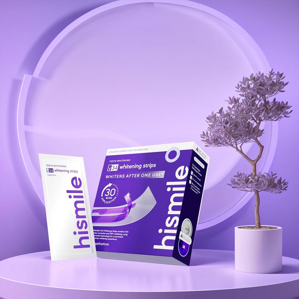 Lila Zahnaufhellungsstreifen f – Teeth Whitening Street Bewertung und Preis