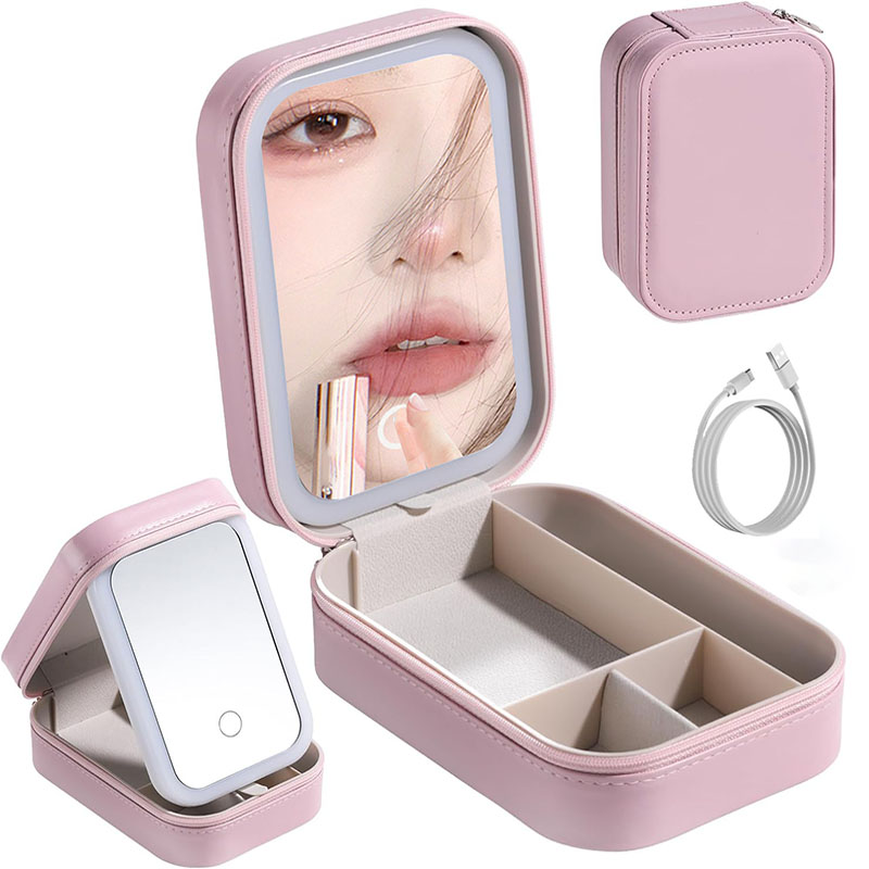 LED-Make-up-Tasche mit Spiegel – Led Mouth Tray Bewertung und Preis