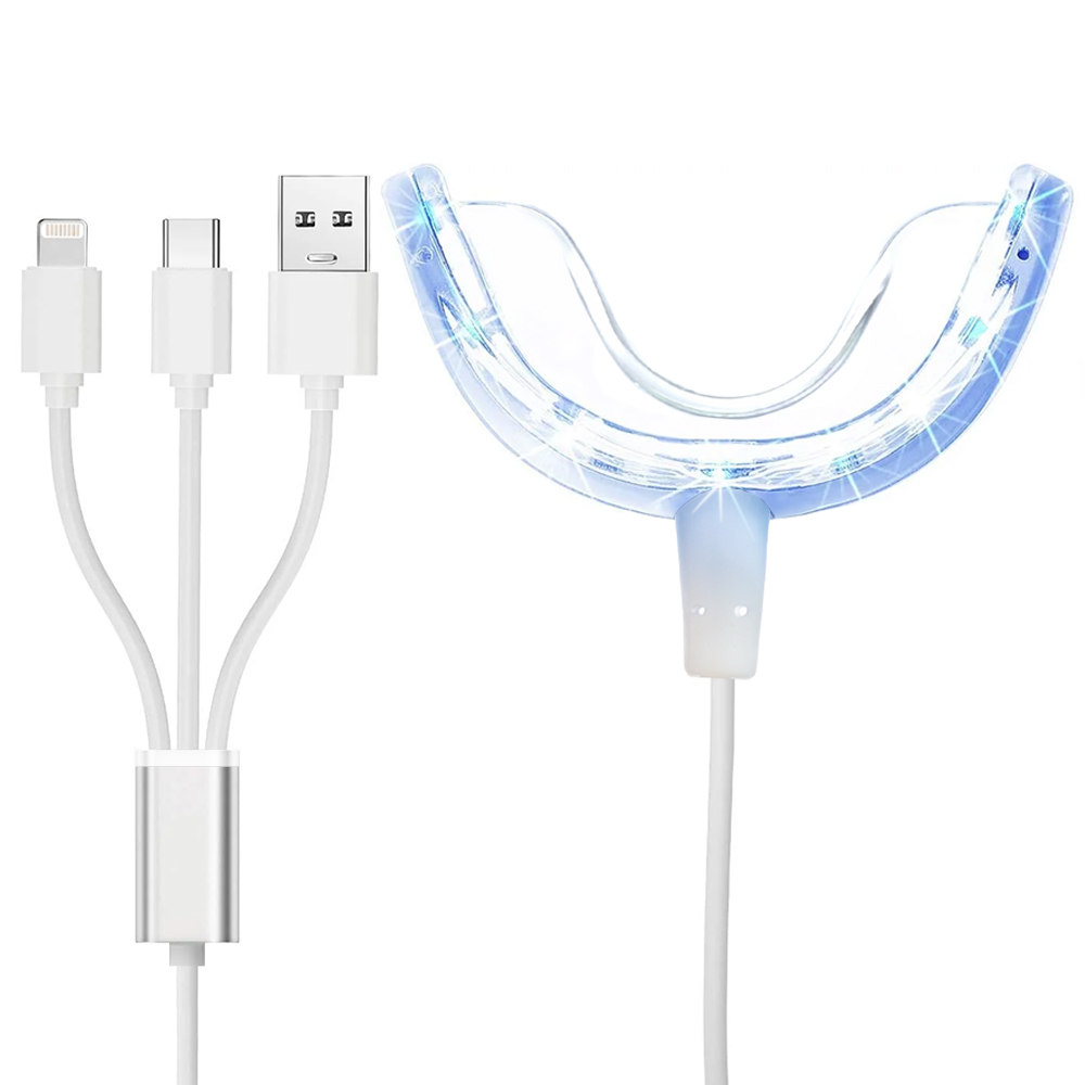 Zahnaufhellungs-Verstärker-Lic – Led Mouth Tray Bewertung und Preis