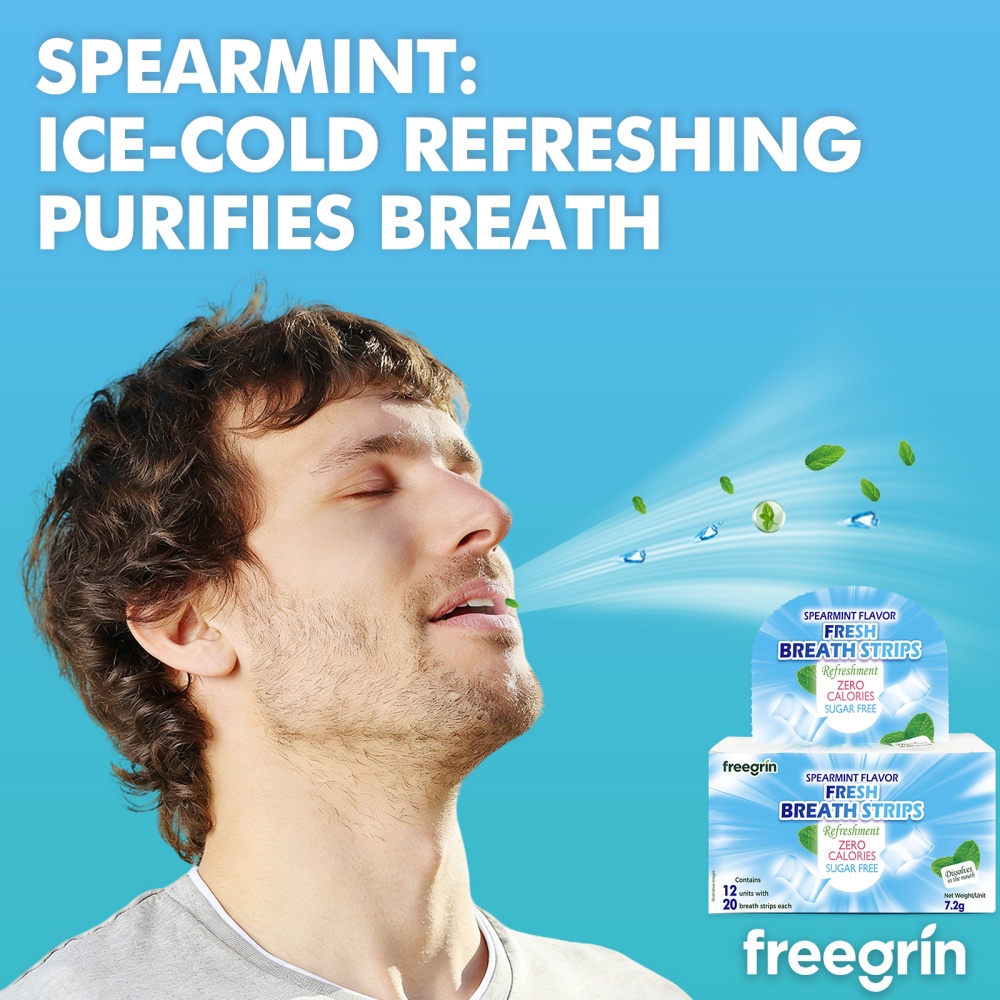 FREEGRIN Spearmint-Geschmack F – Teeth Whitening Street Bewertung und Preis