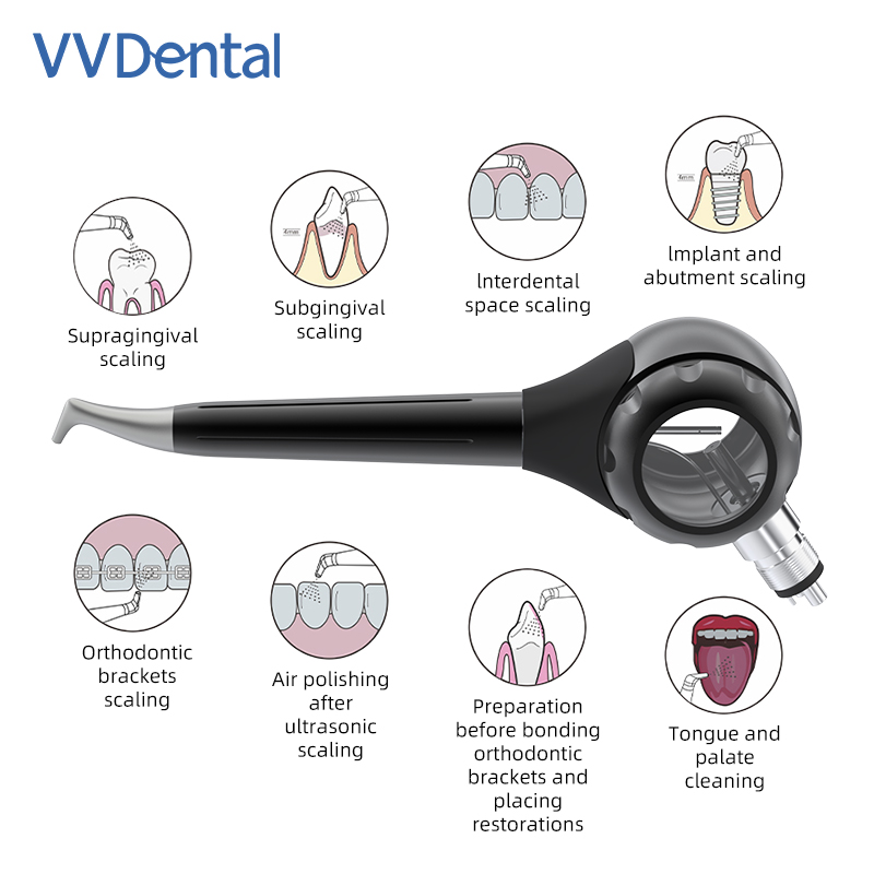 VVDental Air Polisher Jet Air  – Colgate Whitening Teeth Bewertung und Preis