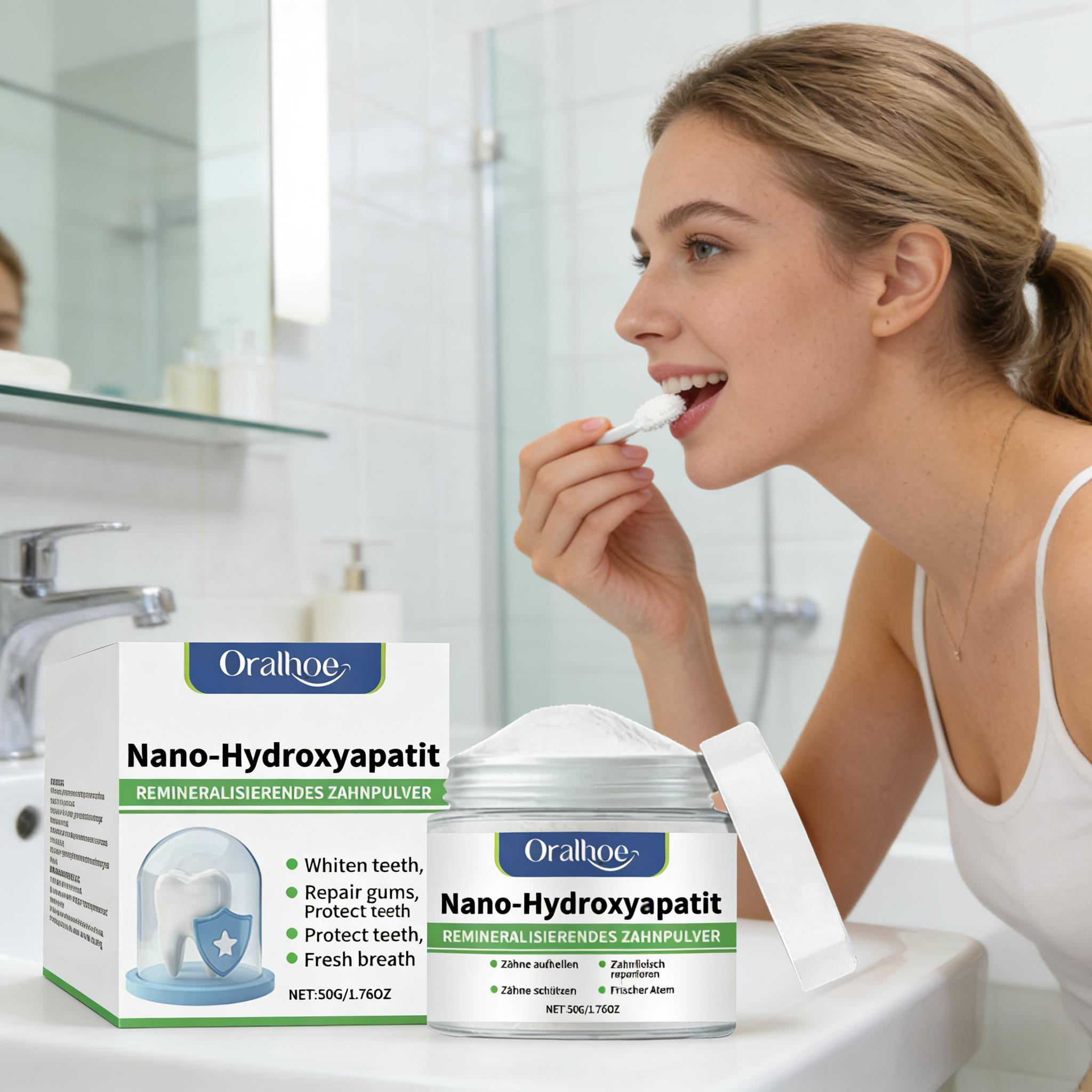 Oralhoe Zahnaufhellungspulver  – Teeth Whitening Singapore Bewertung und Preis
