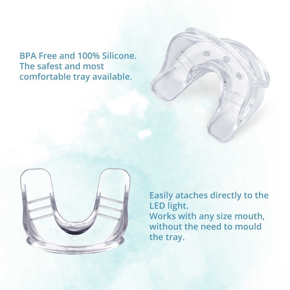 LED-Zahnaufhellungs-Set mit Ko – Led Mouth Tray Bewertung und Preis