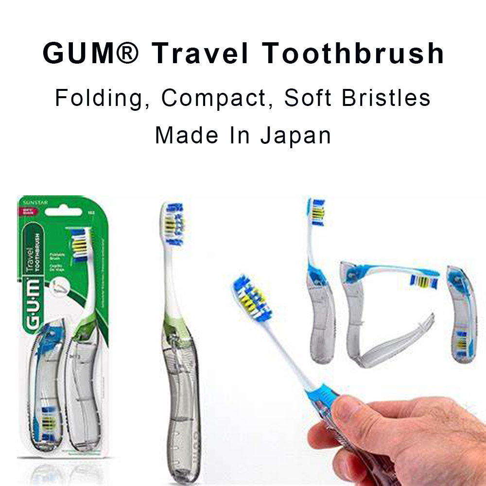 Gum Reise Zahnbürste Folable P – Teeth Whitening In Japan Bewertung und Preis