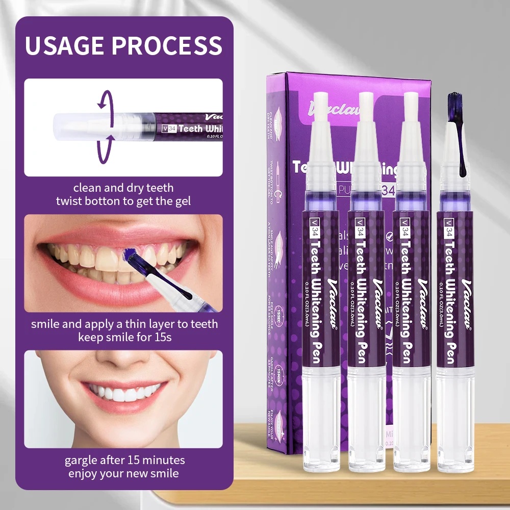 Vaclav V34 Lila Zahnaufhellung – Teeth Whitening Doctor Bewertung und Preis